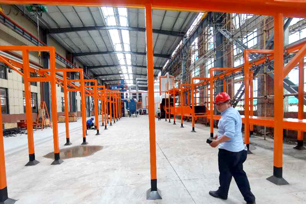 powder coating line