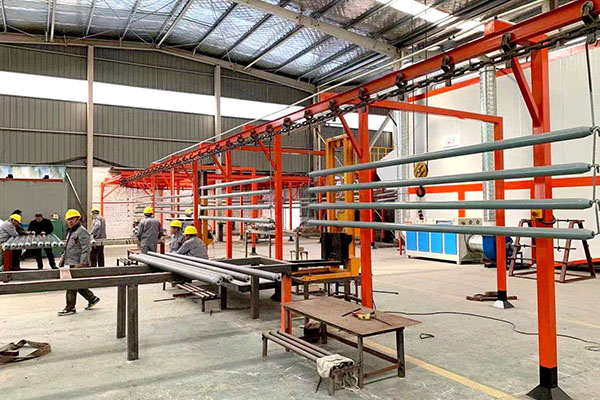 powder coating line