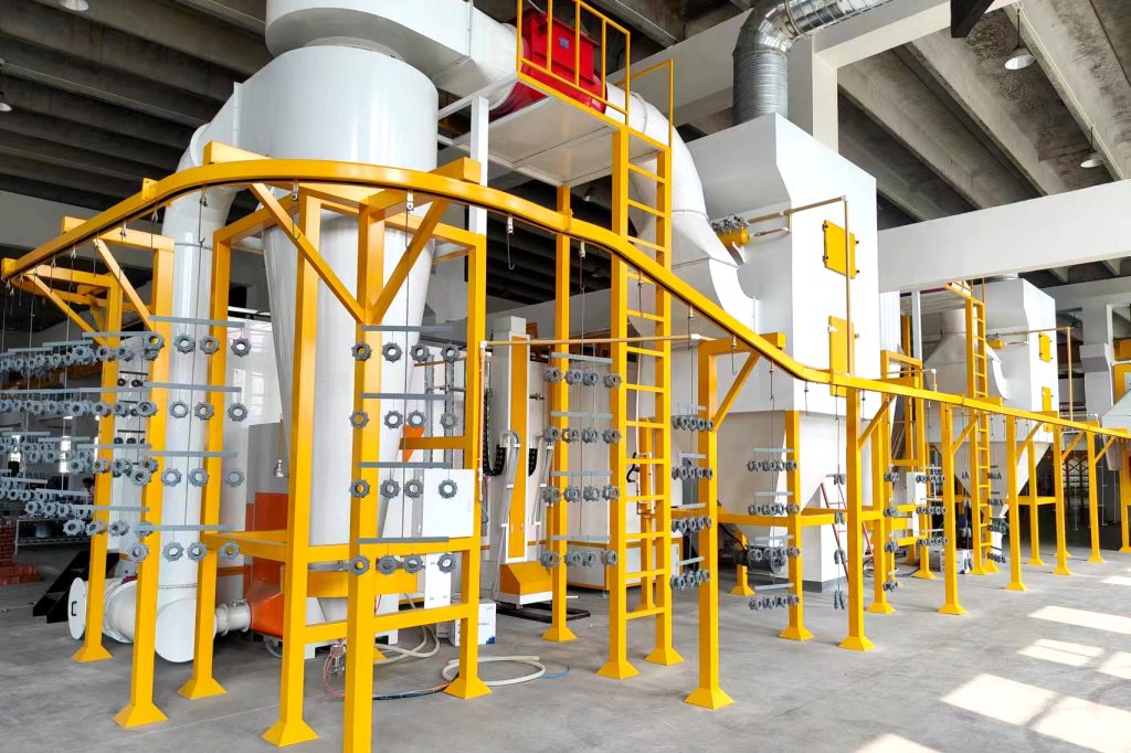 powder coating line